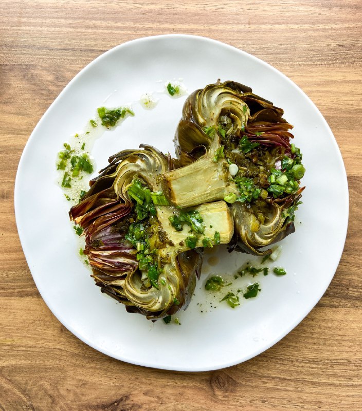 Read more about the article Lemon and Herb Roasted Artichokes